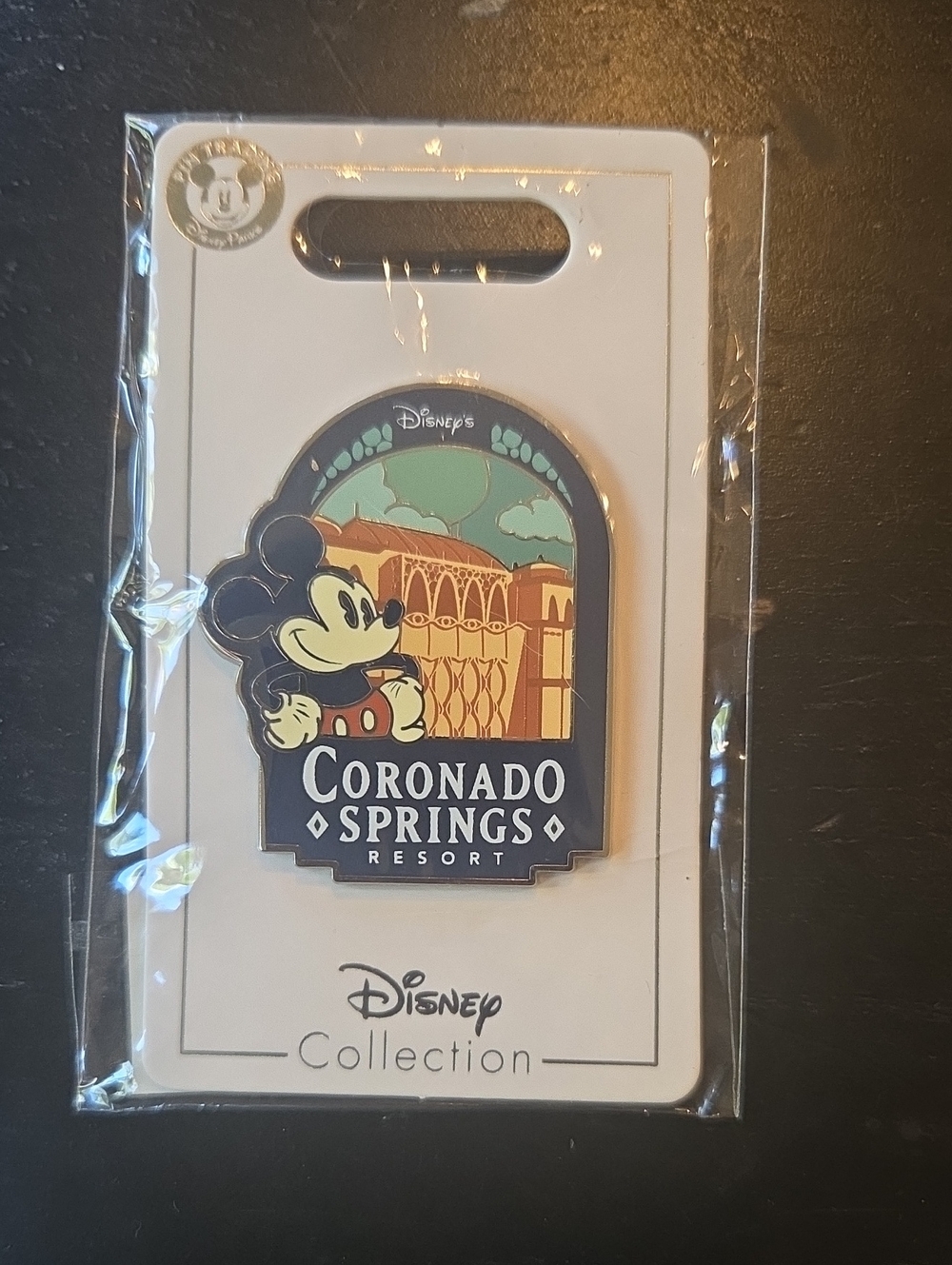 Disney Coronado Springs Resort Mickey Enamel Pin - New